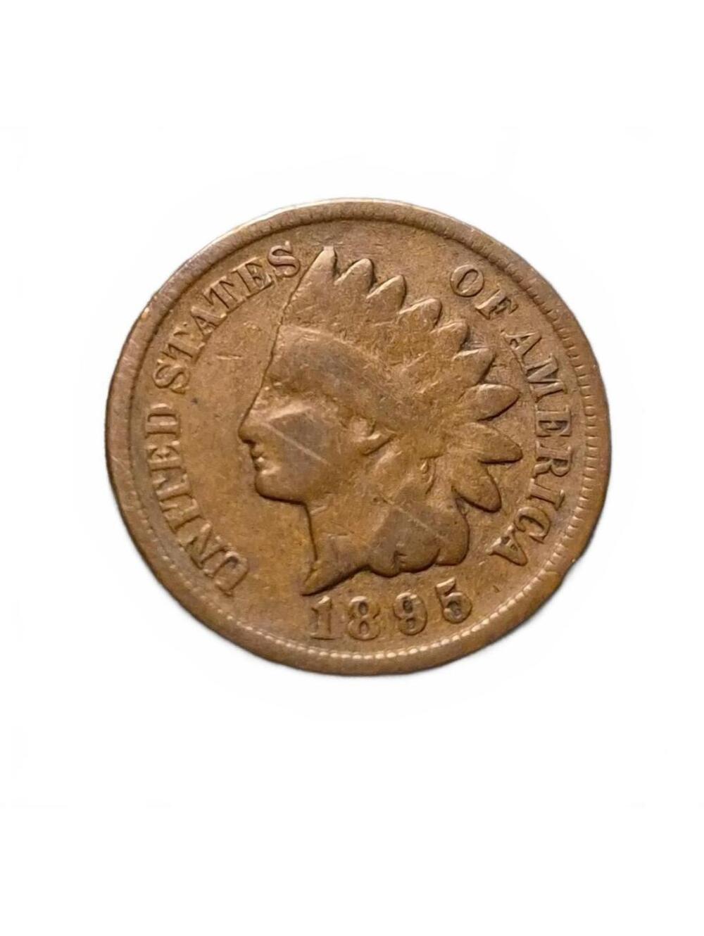 1895 Indian Head Penny Good Condition #287